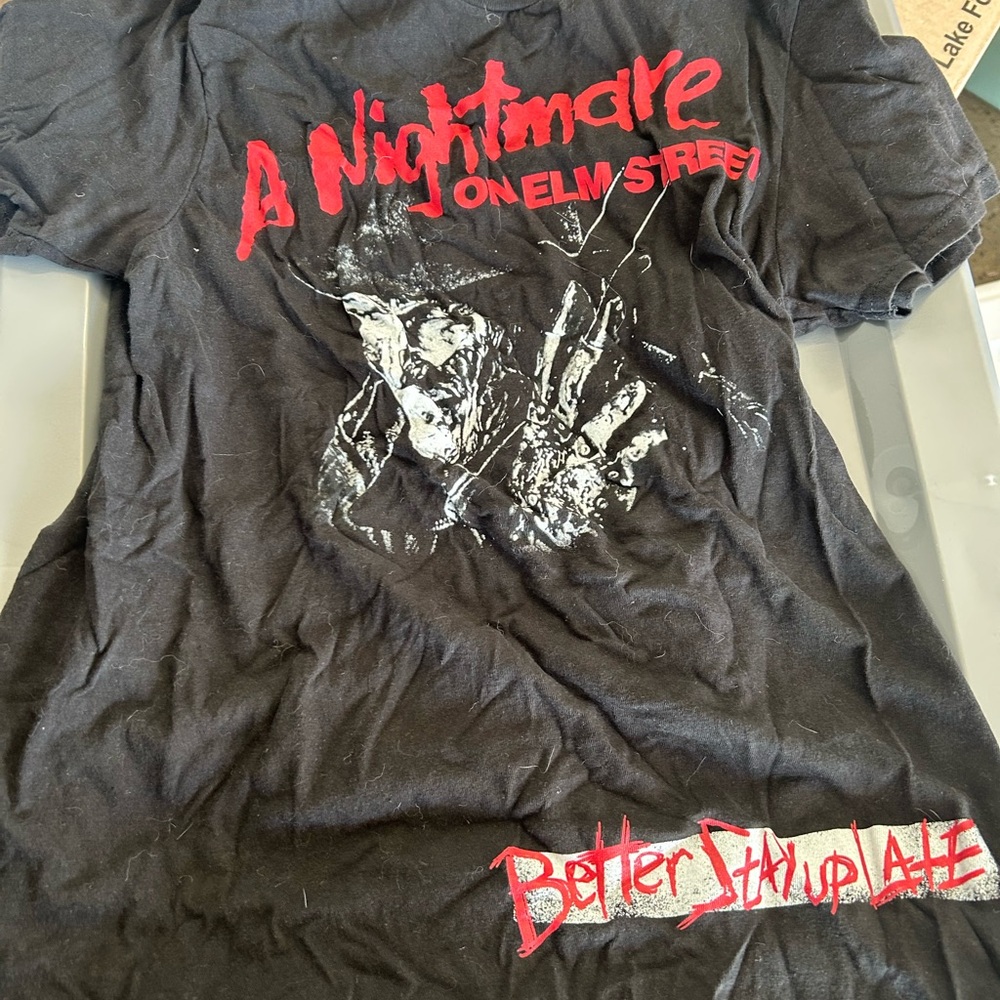 A Nightmare on Elm Street Black T-Shirt